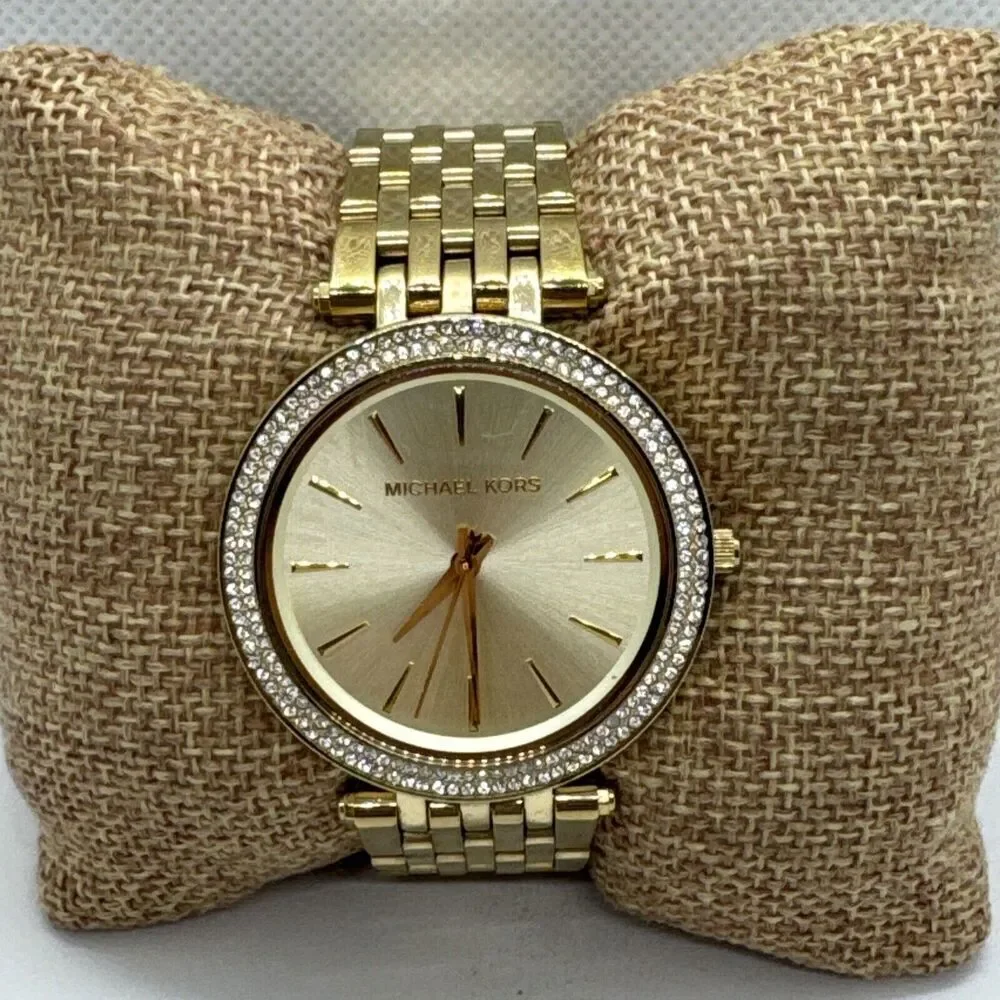 Michael Kors Darci MK3191 Women's Gold Stainless Steel Analog Dial Watch JNA611